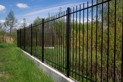Business Fence Installation detail