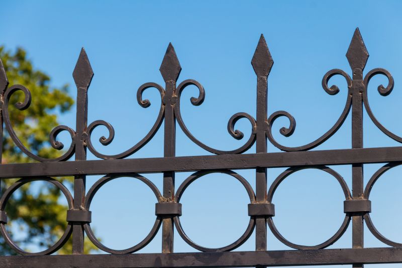 Iron Fence Construction detail